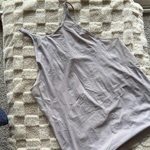 lululemon athletica Soft Gray Tank Top